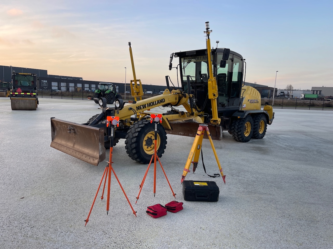 New Holland F106.7A Trimble GPS!! 2014